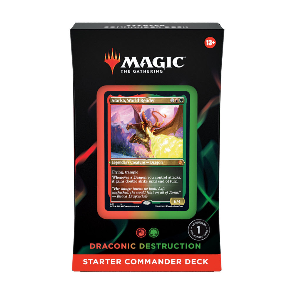 Magic the Gathering - Starter Commander Deck [Draconic Destruction]