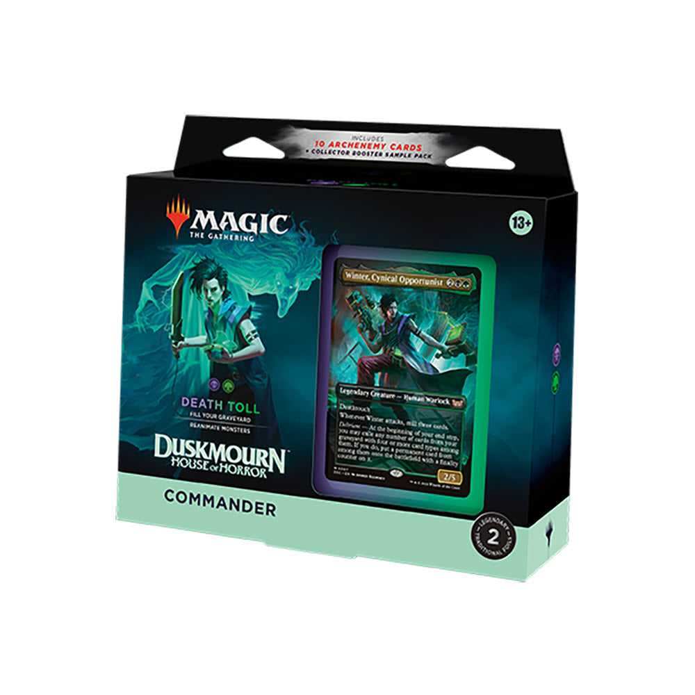 Magic the Gathering: Duskmourn House of Horror - Death Toll [Commander Deck]