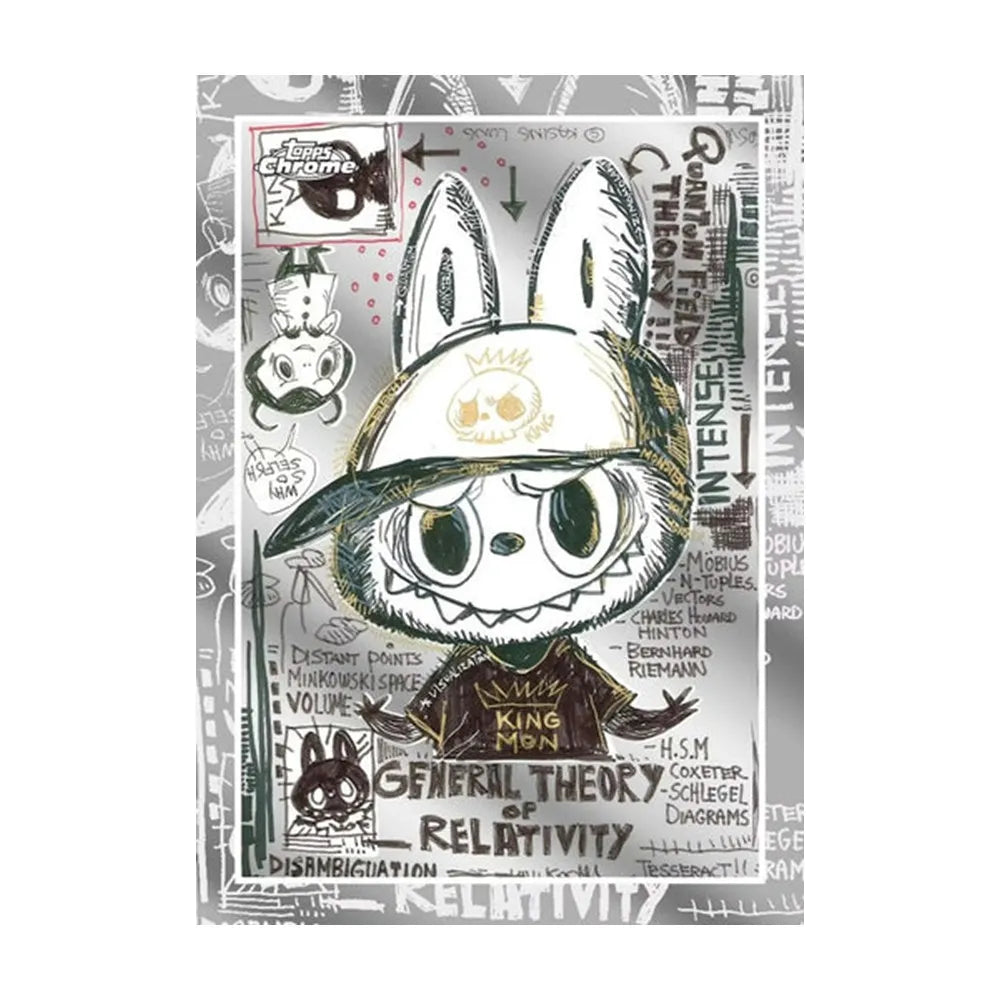 Topps Topps Chrome labubu10周年記念ボックス 5BOX Chrome 10周年記念