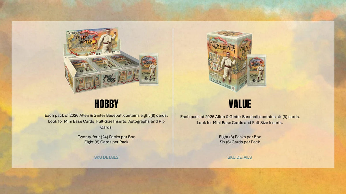 Topps: 2026 Allen and Ginter - MLB [Hobby Box]
