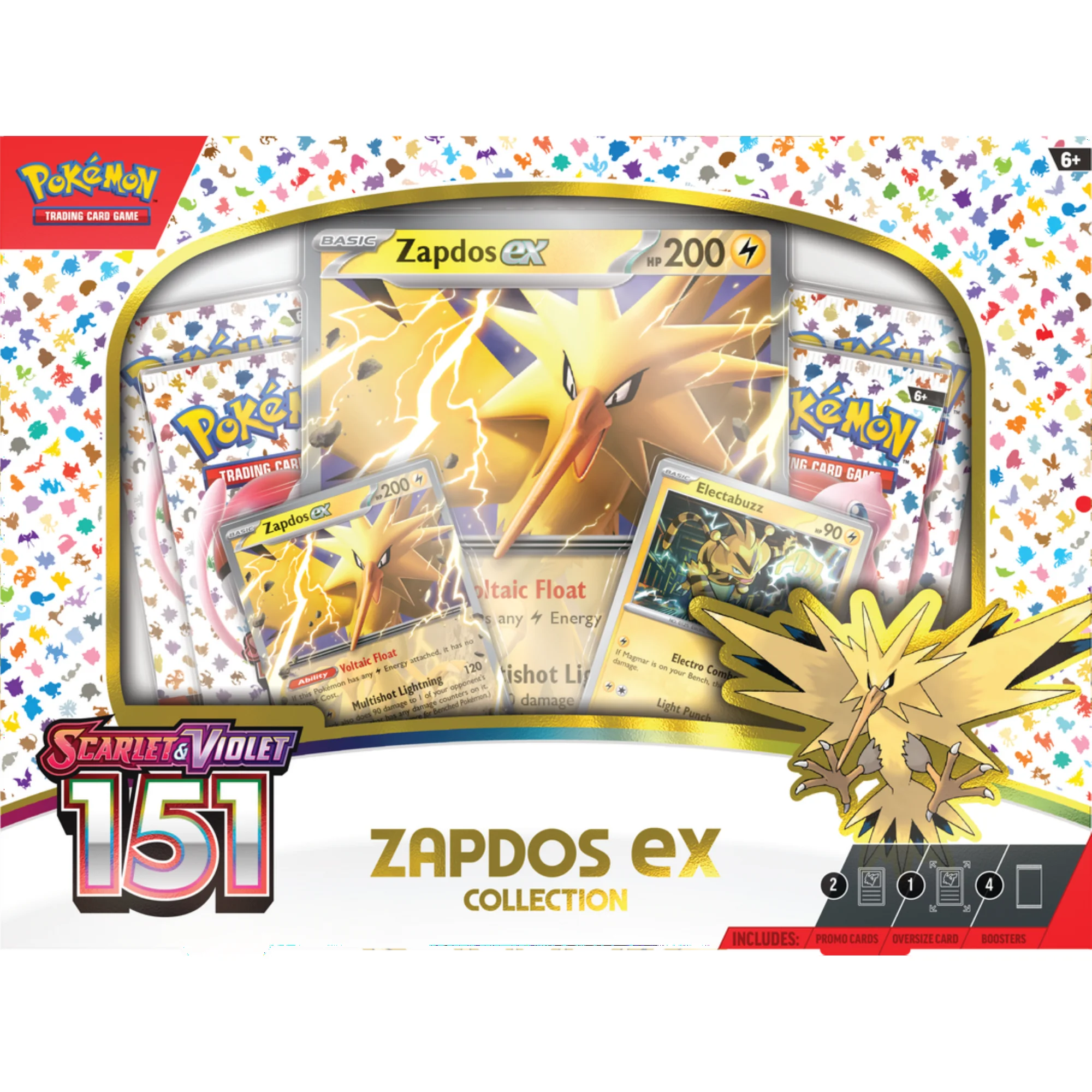 Pokemon TCG: English - Pokemon 151 - Zapdos Ex Collection