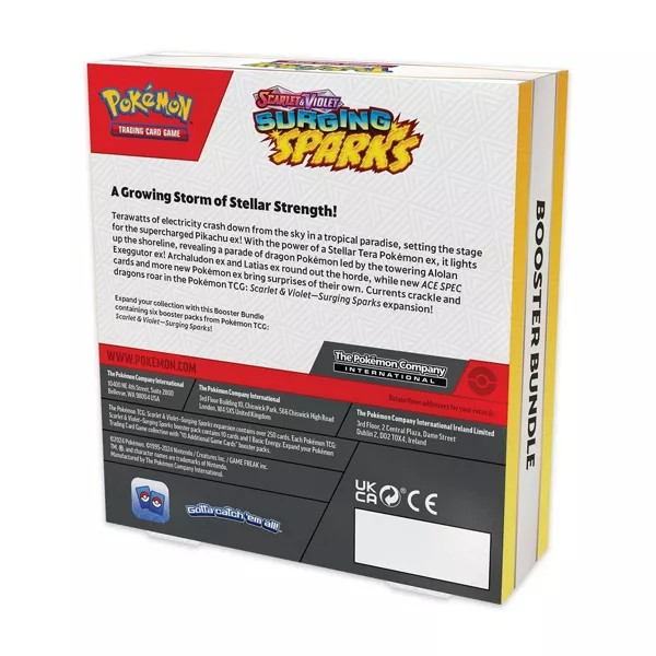 Pokemon English - Surging Sparks - Booster Bundle
