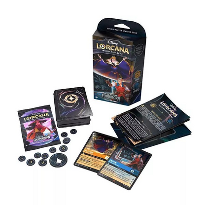 Disney Lorcana TCG - Floodborn - Starter Deck [Amber and Sapphire]