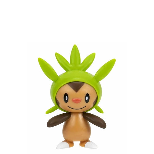 Pokemon: Chespin and Pikachu - Battle [Figure]