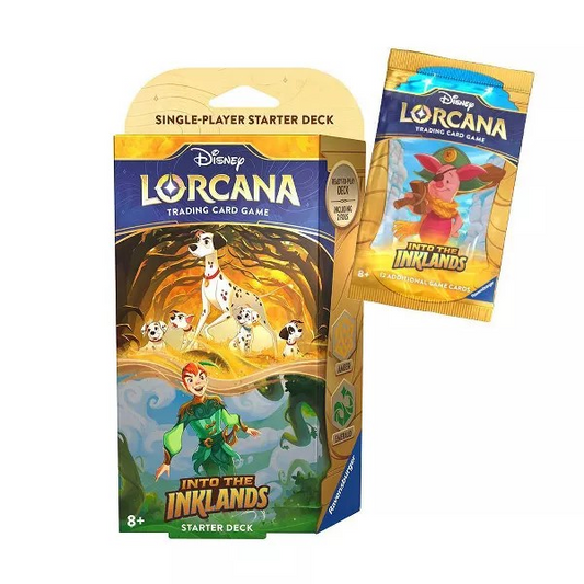 Disney Lorcana TCG - Into the Inklands - Starter Deck [Amber and Emerald]