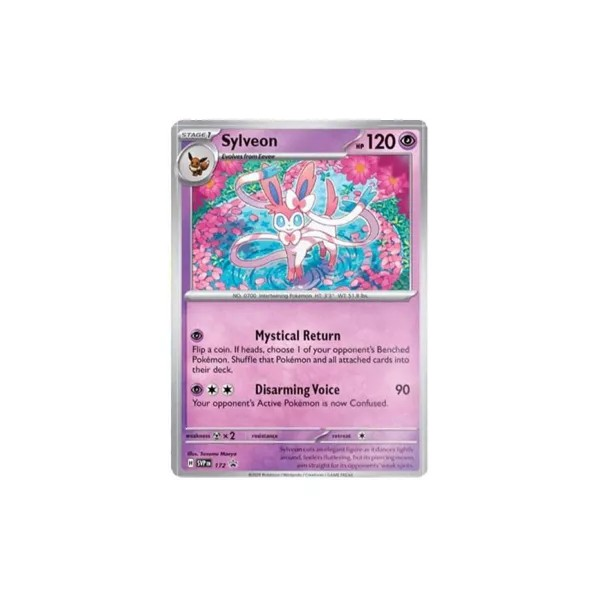 Pokemon English - Prismatic Evolutions - Tech Sticker Collection [Sylveon]