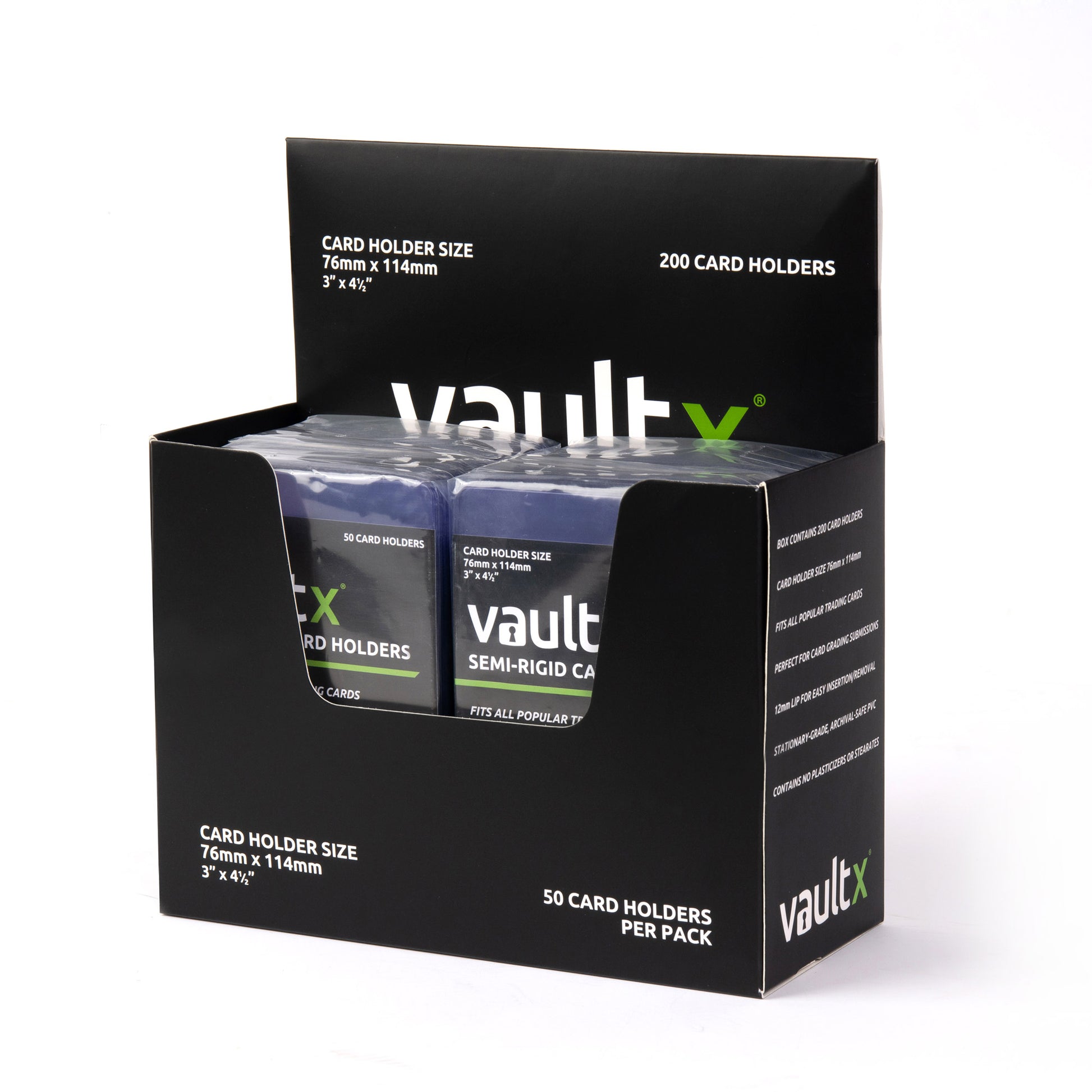 Vault X: Semi-Rigid [Card Holder]