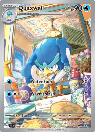 Quaxwell - 207/193 207 - SV02 Paldea Evolved Holofoil