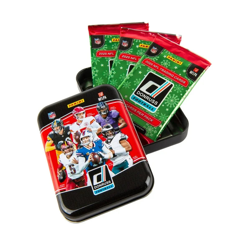 Panini Sports Cards: 2025 Donruss Football [Holiday Tin]