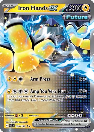 Iron Hands ex - 070/182 70 - SV04 Paradox Rift Holofoil