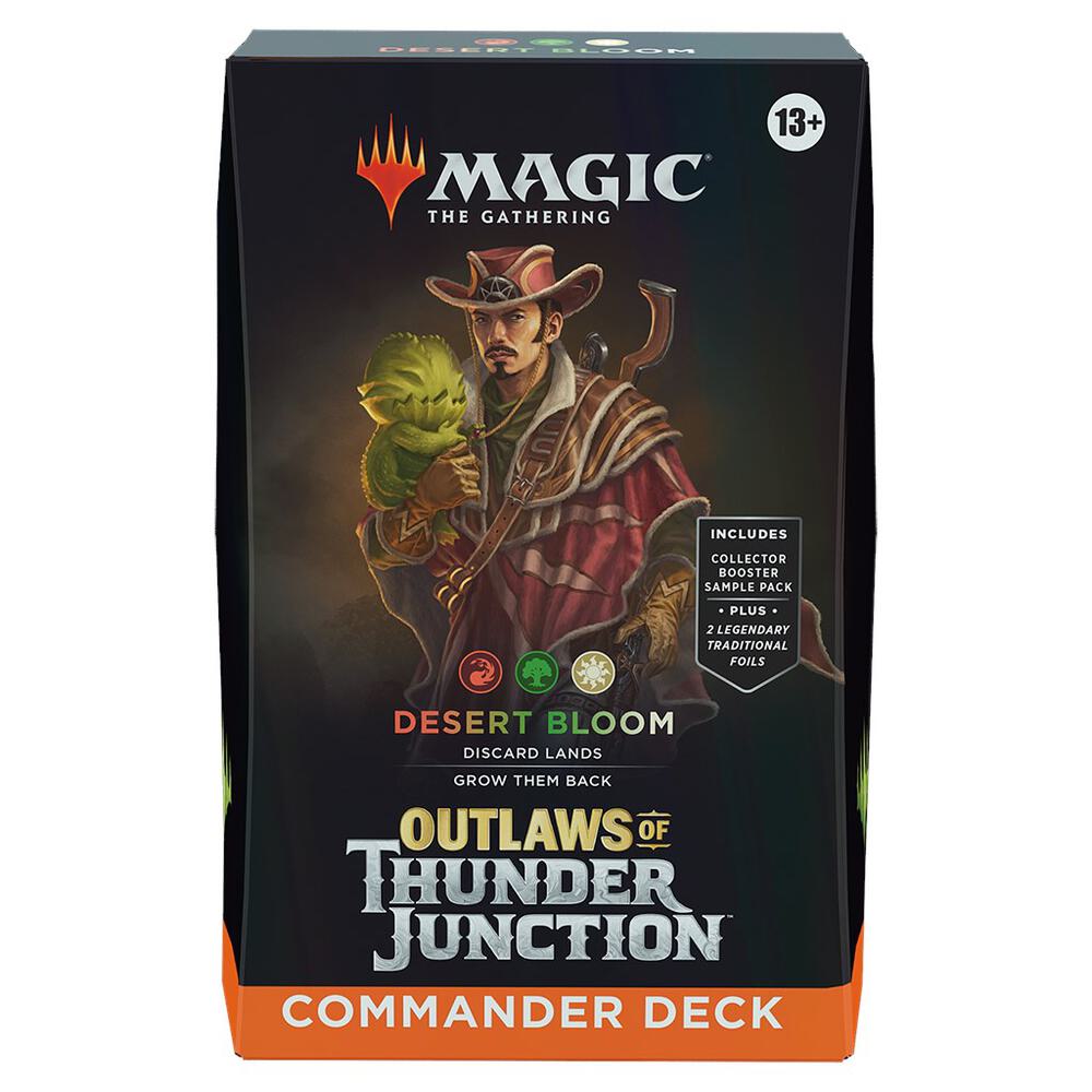 Magic the Gathering - Outlaws of Thunder Junction - Commander Deck [Desert Bloom]