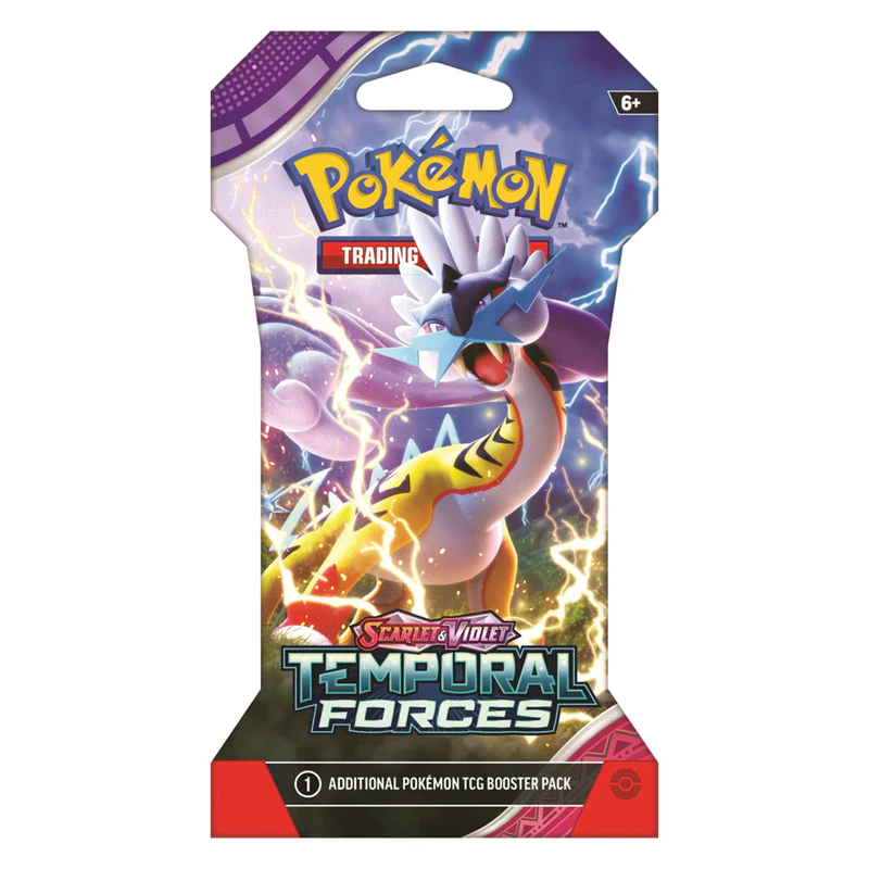 Pokemon - Temporal Forces - Sleeved Booster Pack (Single)