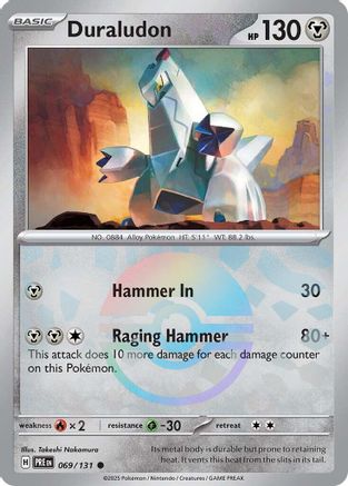 Duraludon (Poke Ball Pattern) 69 - SV Prismatic Evolutions Holofoil