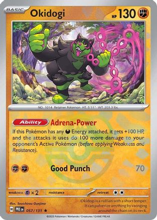Okidogi (Master Ball Pattern) 57 - SV Prismatic Evolutions Holofoil