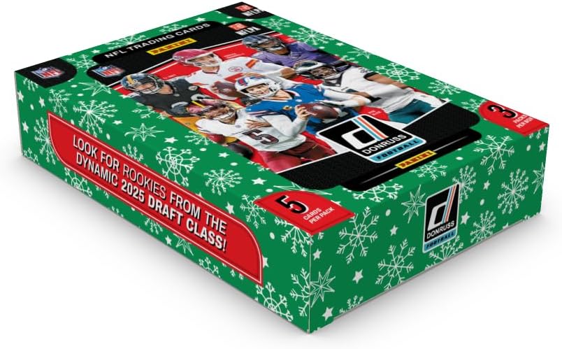 Panini Sports Cards: 2025 Donruss Football [Holiday Tin]