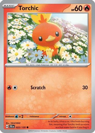 Torchic 22 - SV09 Journey Together