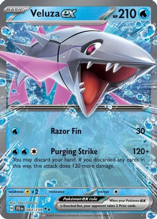 Veluza ex 43 - SV09 Journey Together Holofoil