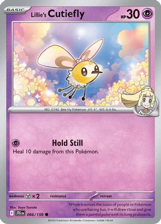 Lillie's Cutiefly 66 - SV09 Journey Together Reverse Holofoil