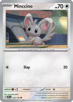 Minccino 125 - SV09 Journey Together