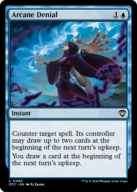 Arcane Denial (OTC-089) - Outlaws of Thunder Junction Commander
