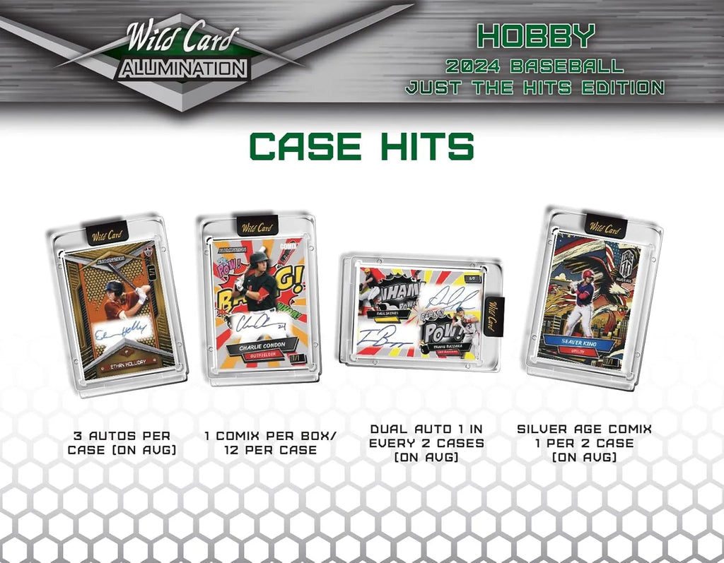 Wild Card: 2024 Alum Just Hits - Baseball [Hobby Box] Wild Card