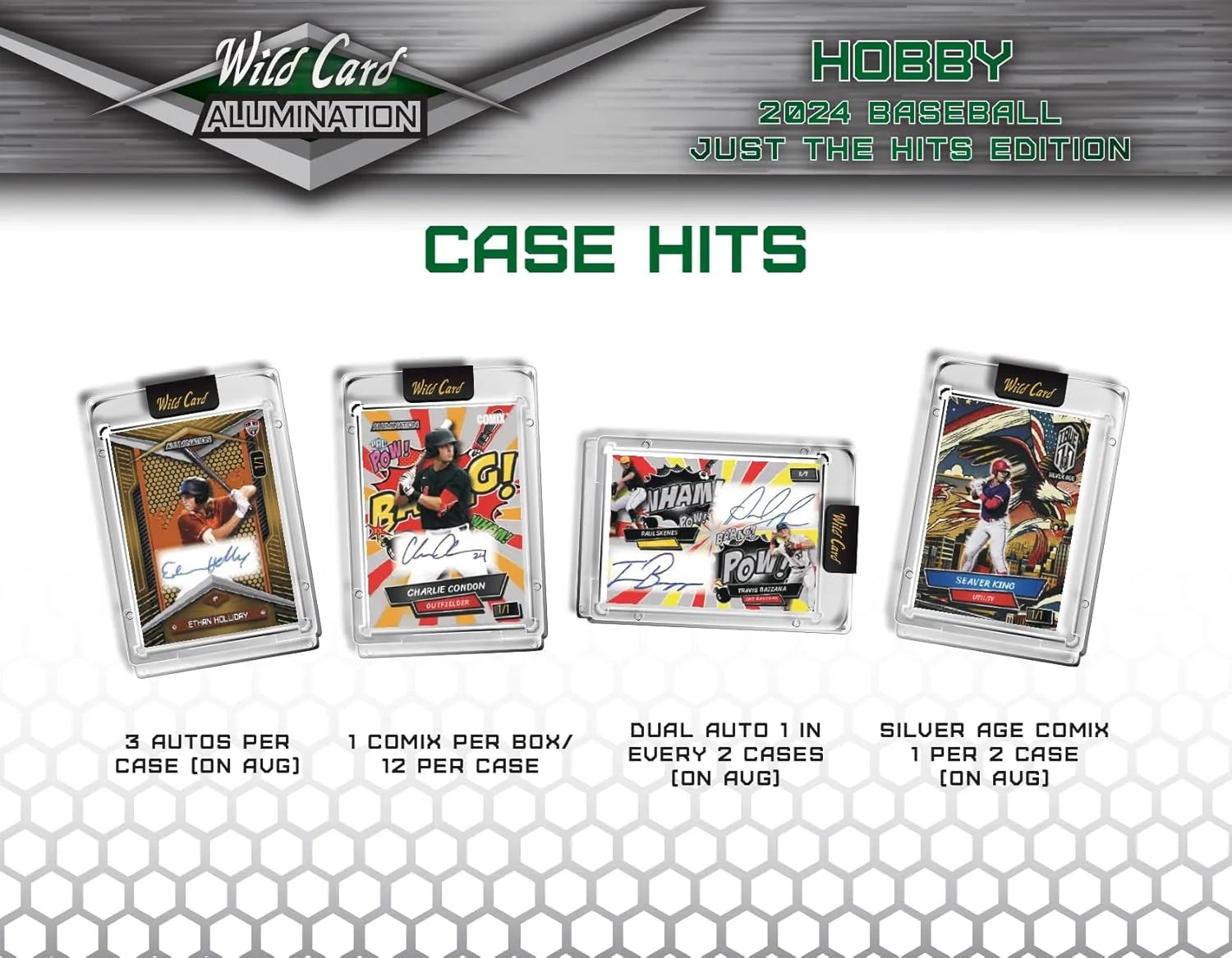 Wild Card: 2024 Alum Just Hits - Baseball [Hobby Box] Wild Card