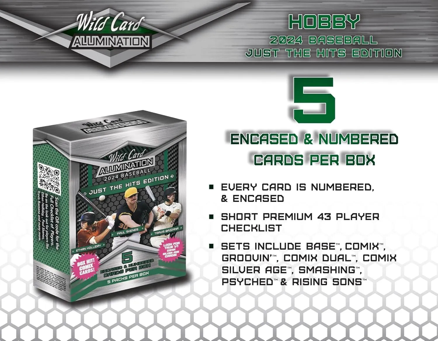 Wild Card: 2024 Alum Just Hits - Baseball [Hobby Box]