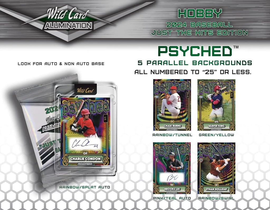 Wild Card: 2024 Alum Just Hits - Baseball [Hobby Box] Wild Card