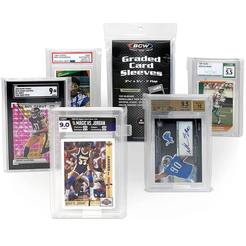 BCW Graded Card Sleeves - 500CT [Team Bag] BCW Supplies