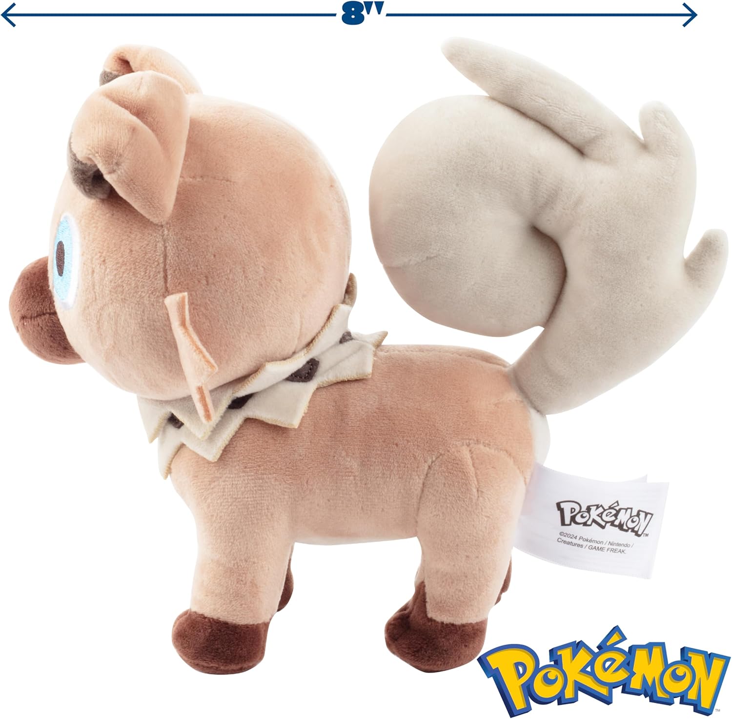 Jazwares: Rockruff 8" [Plush]