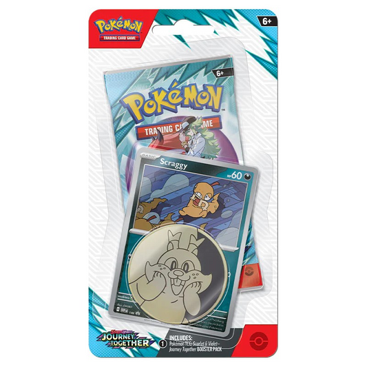 Pokemon - Journey Together - Checklane Blister [Scraggy]