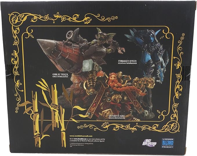 Blizzard World of Warcraft:  Pandaren Brewmaster Deluxe Action [Figurine]