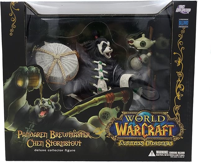 Blizzard World of Warcraft:  Pandaren Brewmaster Deluxe Action [Figurine]