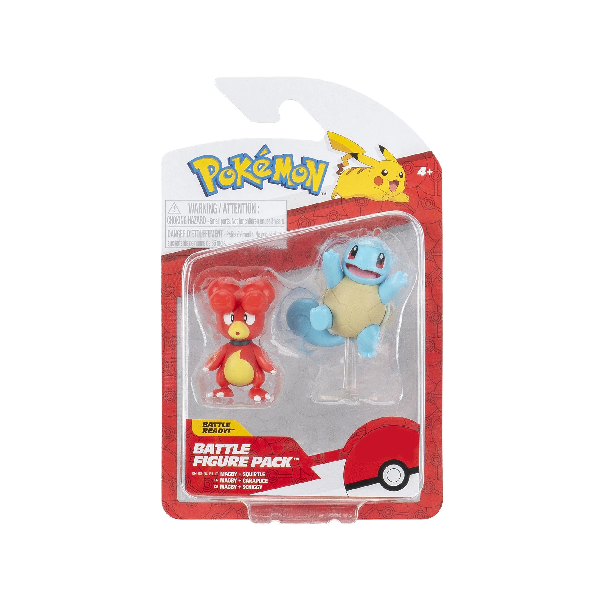 Pokemon: Magby & Squirtle #5 - 2 Pack Battle [Figure]