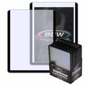 BCW topload card holder with clear front panel and packaging on a white background