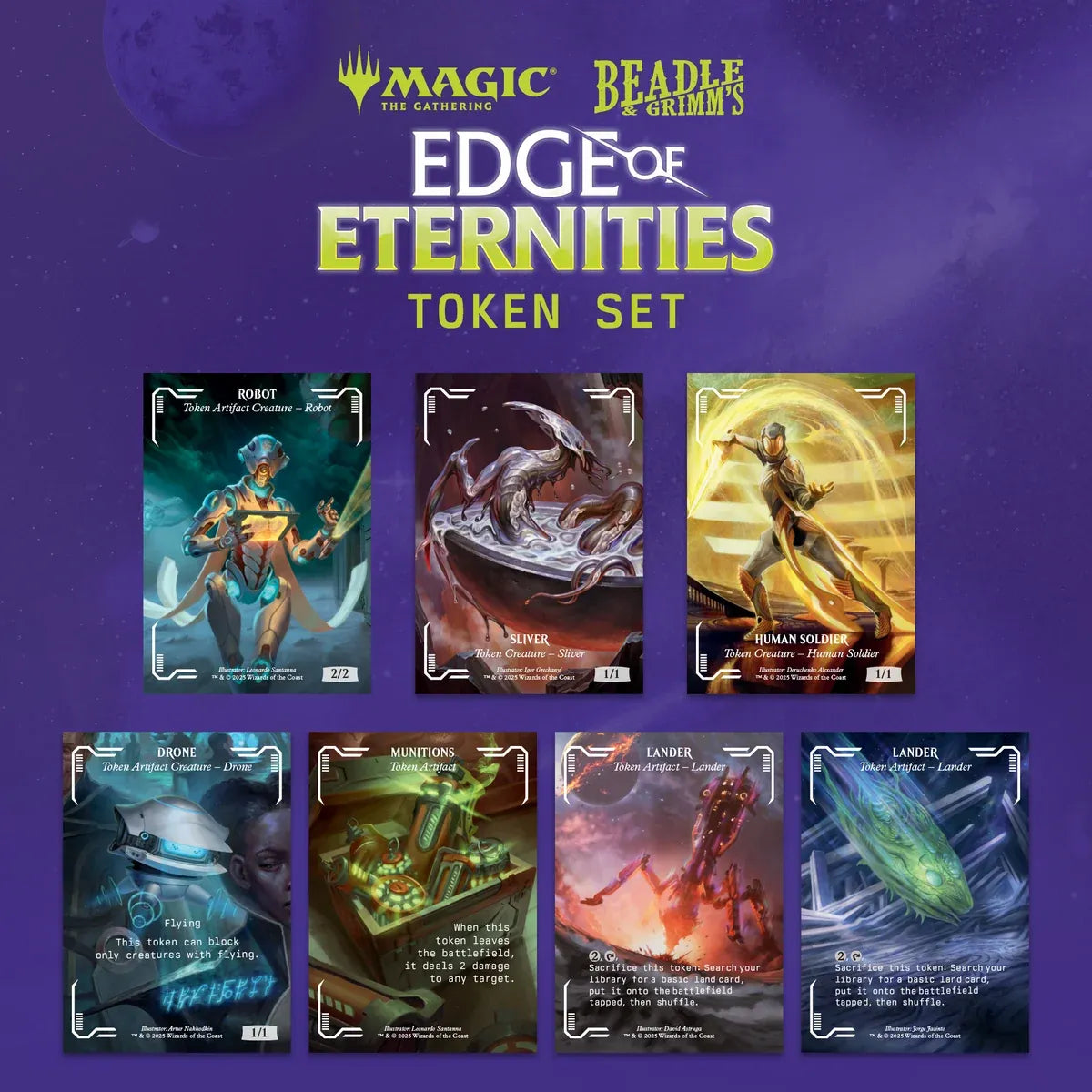 Beadle and Grimm's: Magic the Gathering: Edge of Eternities [Token Set]