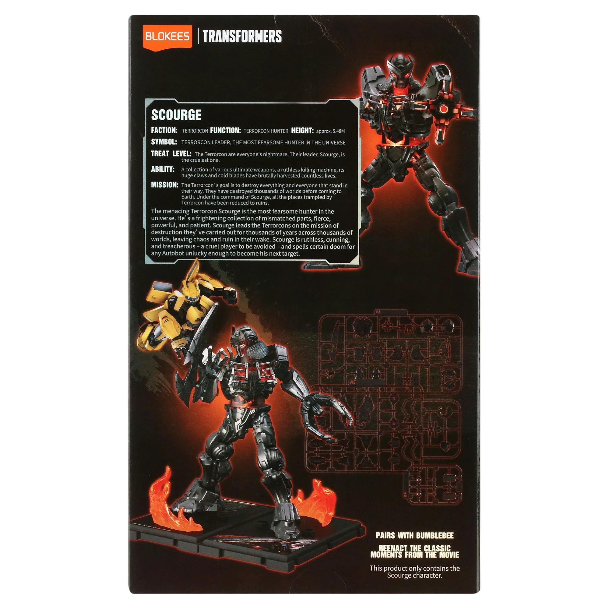 Blokees: Transformers Classic Class - Scourge [Model Kit]