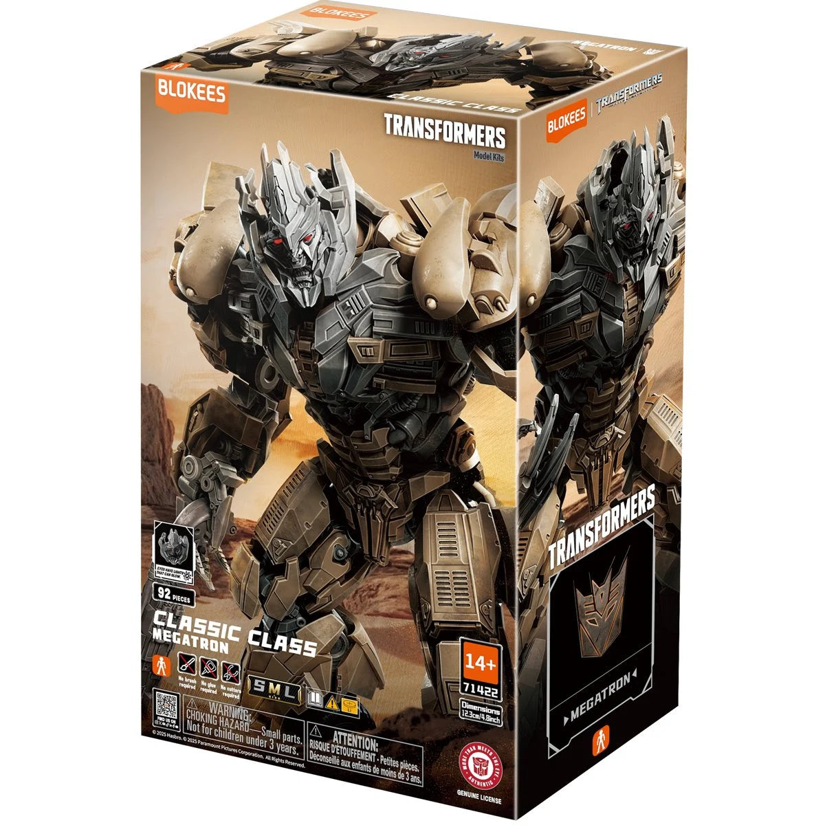 Blokees: Transformers Classic Class - Dark of the Moon - Megatron CC22 [Model Kit]