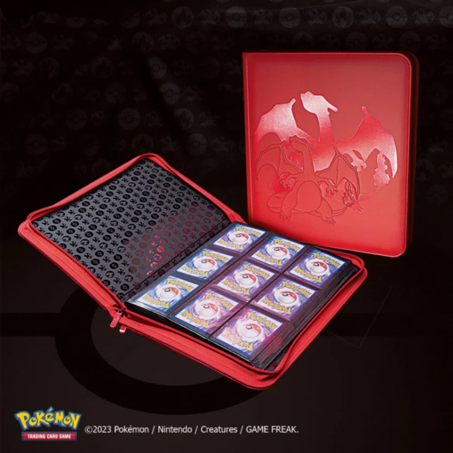 Ultra Pro: 9 Pocket Zip Pro Binder - Elite Series - Charizard [Binder] Ultra Pro