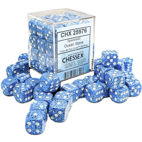 Chessex: 12mm D6 - 36CT [Dice Set]