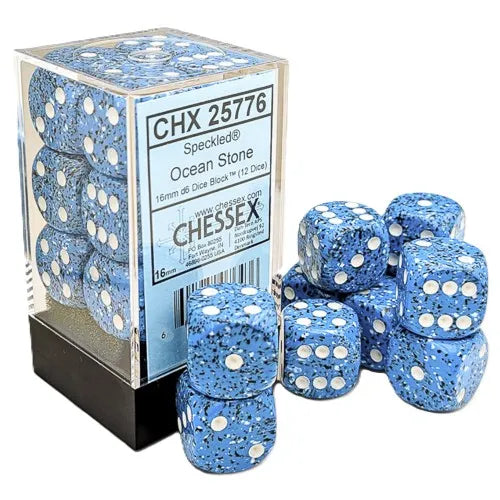 Chessex: 16mm D6 - 12CT [Dice Set]