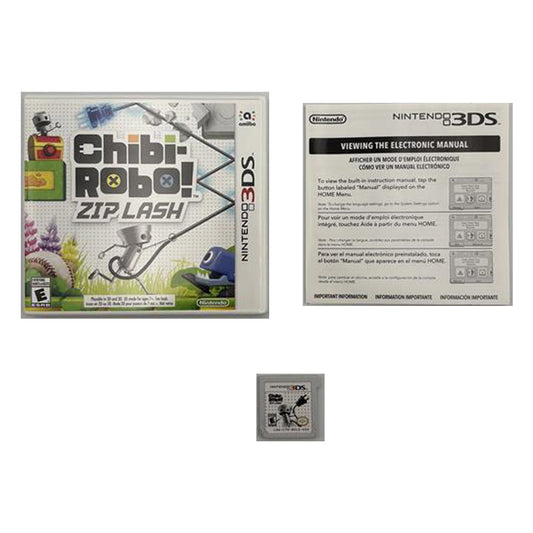 Nintendo 3DS: Chibi-Robo! Zip Lash [Games]