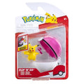 Pokemon: Pikachu Love Ball - Clip N Go Battle [Figure] Jazwares