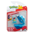 Pokemon: Totodile Dive Ball - Clip N Go Battle [Figure] Jazwares