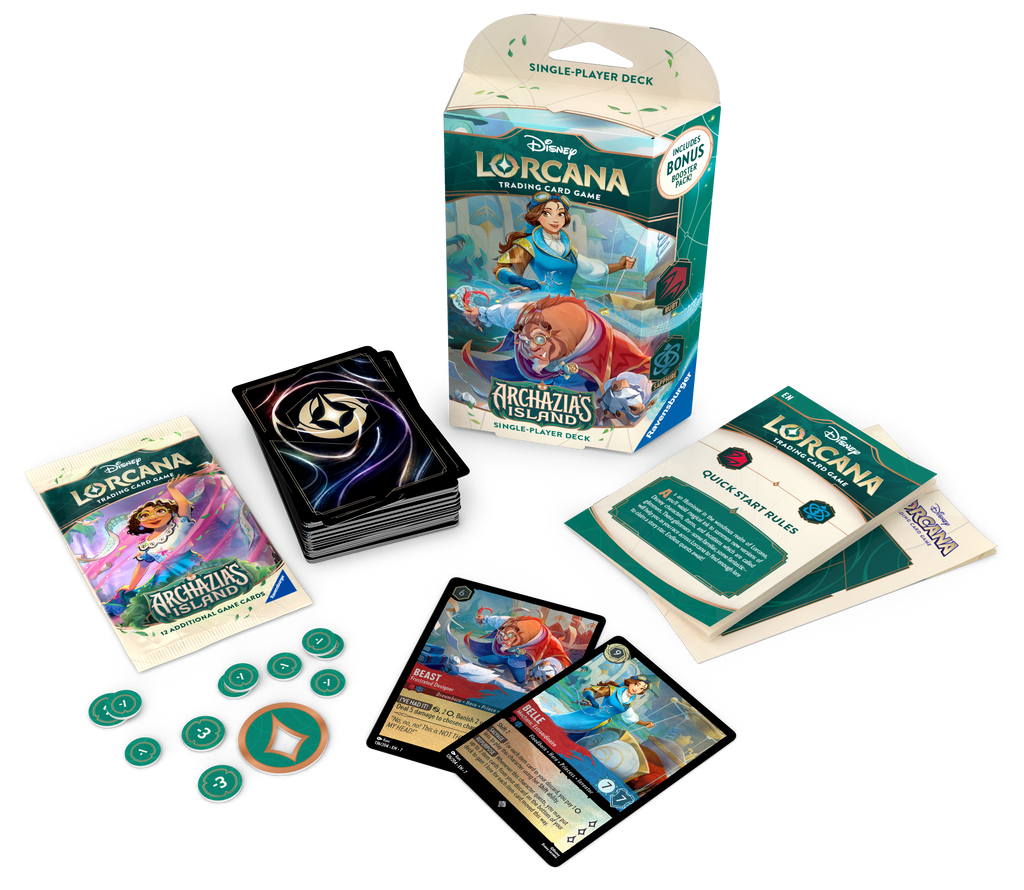 Disney Lorcana TCG - Archazia's Island - Ruby and Sapphire [Starter Deck]