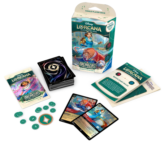 Disney Lorcana TCG - Archazia's Island - Starter Deck [Ruby and Sapphire]