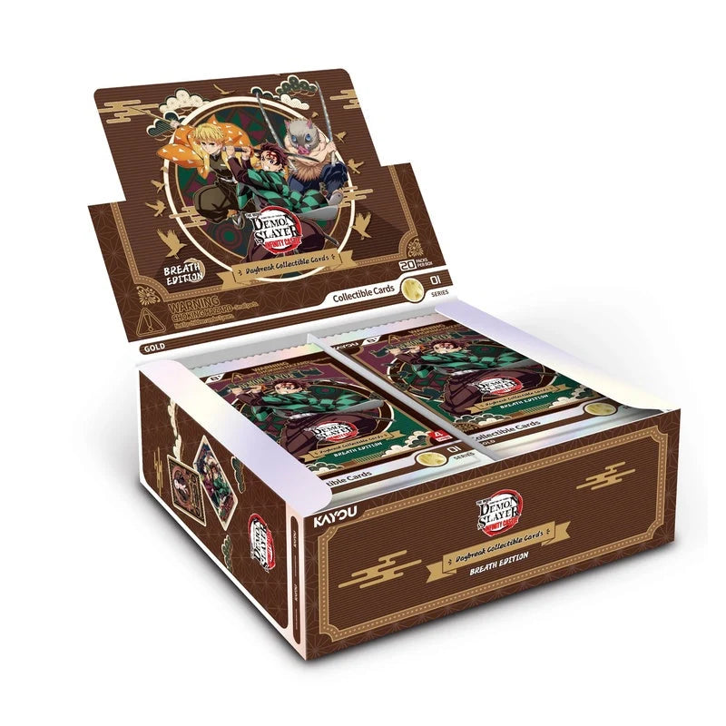 Demon Slayer: Kimetsu no Yaiba Infinity Castle Movie Daybreak - Breath Edition - Series 1 [Booster Box]