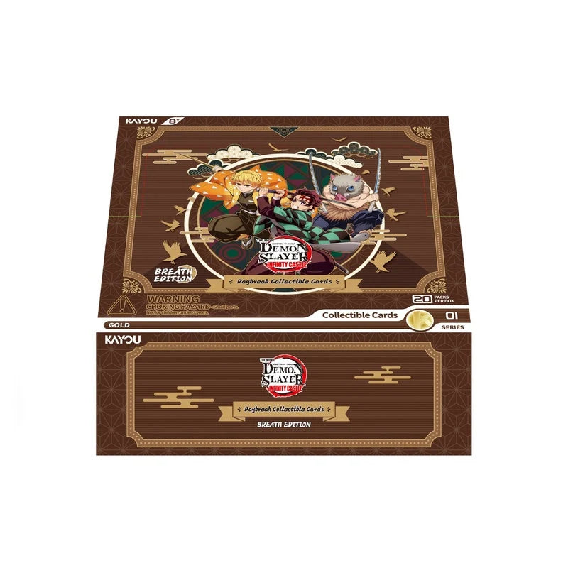 Demon Slayer: Kimetsu no Yaiba Infinity Castle Movie Daybreak - Breath Edition - Series 1 [Booster Box]