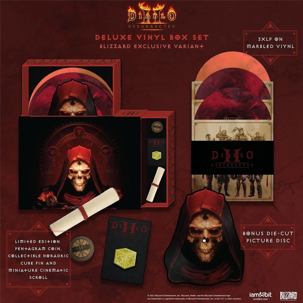 Diablo II: Resurrected 3×LP Deluxe - Limited Collector’s Edition [Vinyl Box Set]