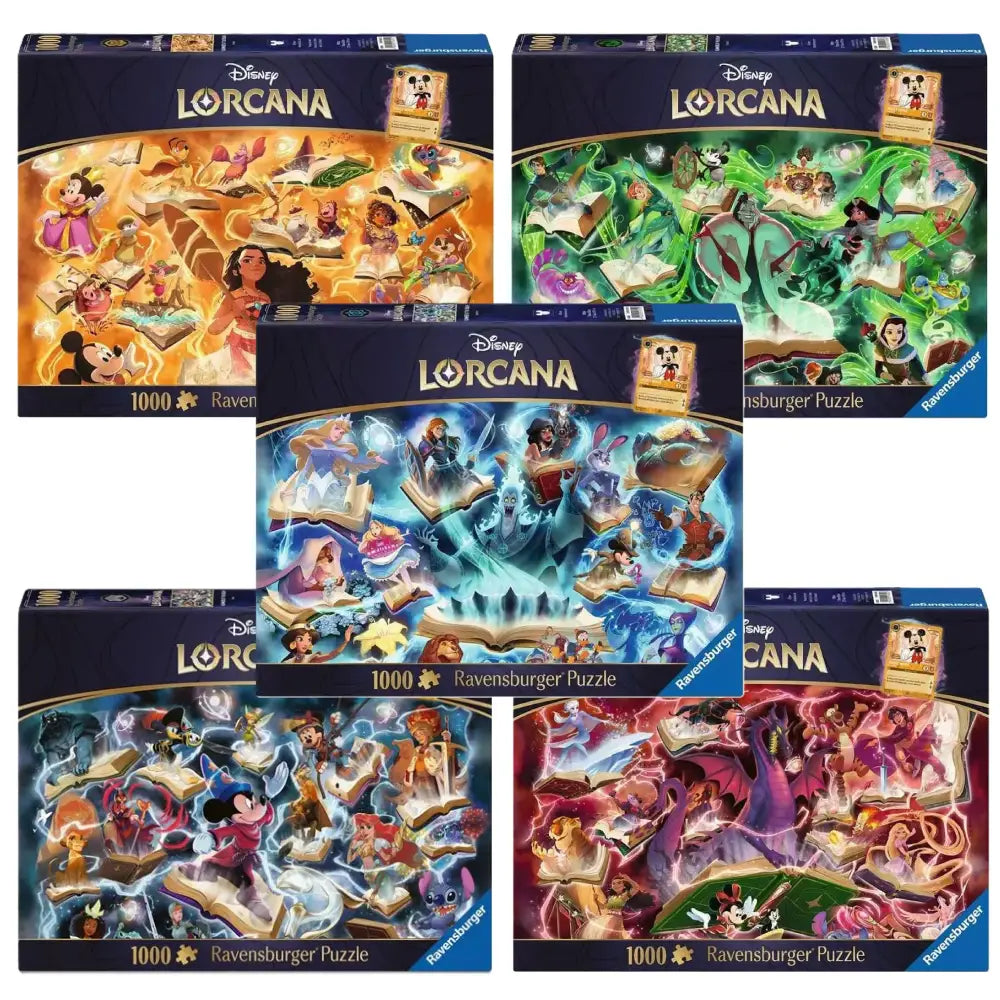 Disney Lorcana TCG: 1000pc and Promo Card [Puzzle]